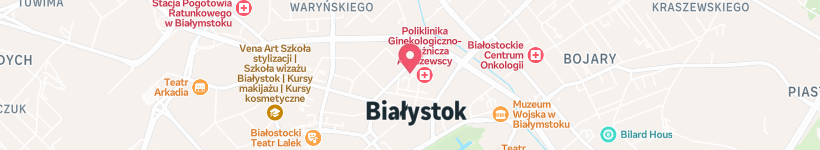 Map Of Restauracja Multibrowar, Bialystok, Poland, Restaurant