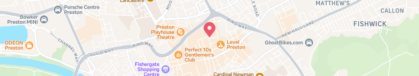 Map Of Arcade, Preston, United Kingdom, Shopping Mall