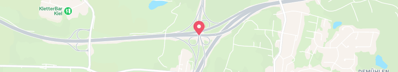 Map Of Kiel-West, Germany, Intersection