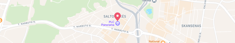 Map Of Citadele, Vilnius, Litauen, Minibank