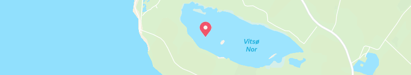 Map Of Vitsø, Denmark, Lake Bed