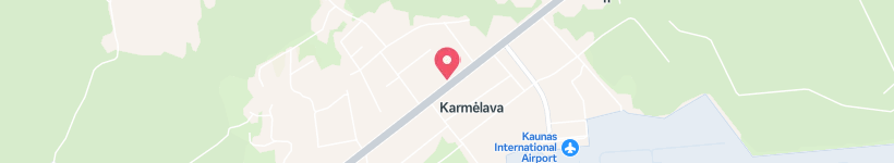 Map Of Varcena, Karmėlava, Lithuania, Store