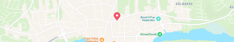 Map Of Dentist Erik Vilain Aps, Haderslev, Denmark, Dentist