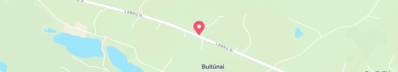 Map Of Buitūnai, Lithuania, Bus Station