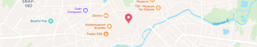 Map Of Odense Fodplejeskole, Odense, Denmark, Doctor