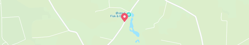 Map Of Ørsted Fisk & Golf, Viby, Denmark, Campground