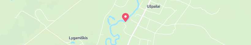 Map Of Ringys, Lithuania, Stream