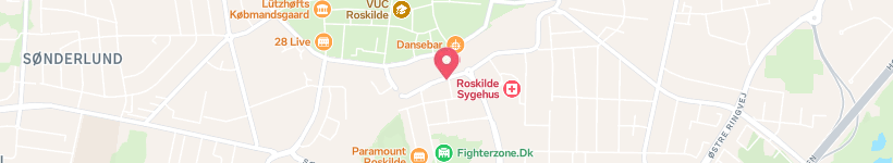 Map Of Hus Sorte Gryde - Roskilde, Roskilde, Denmark, Restaurant