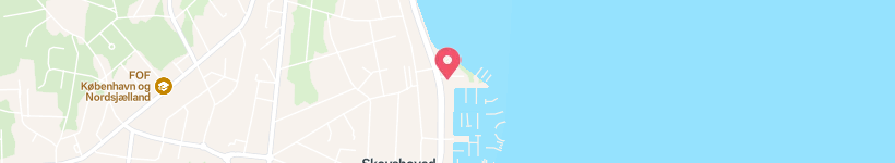 Map Of Olivers Garage, Charlottenlund, Denmark, Restaurant