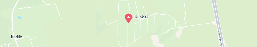 Map Of Kunkių St, Kunkiai, Lithuania, Bus Station
