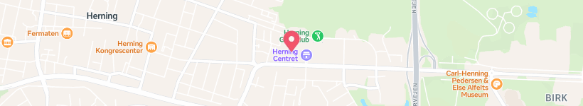 Map Of Pilgrim, Herning, Denmark, Jewelry Store