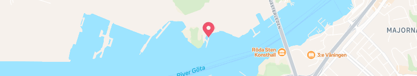 Map Of Ryahamnen, Sweden, Quay