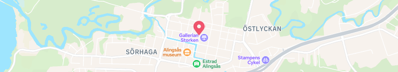 Map Of Ur & Penn, Alingsås, Sweden, Jewelry Store