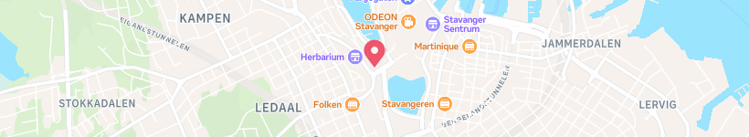 Map Of Solearning As, Stavanger, Norway, School