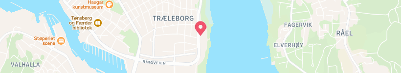 Map Of Okos Vestfold, Tønsberg, Norway, School
