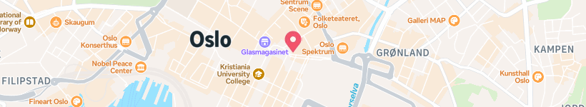 Map Of Power City, Oslo, Norway, Electronics Store