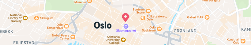 Map Of Fitness24Seven, Oslo, Norway, Gym