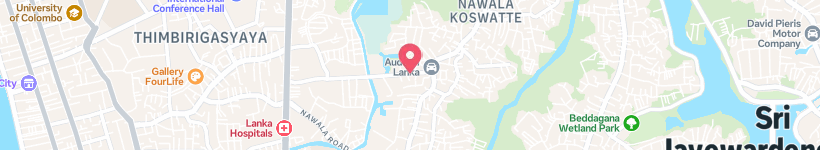 Map Of Studio Sara, Colombo, Sri Lanka, Spa