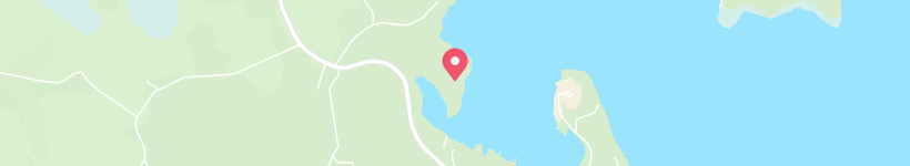 Mapa Hästholmen, Fínsko, Polostrov