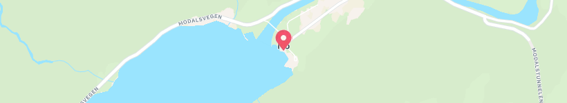 Map Of Modal, Norway, Landmark