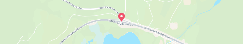 Map Of Stokkhaugen E39, Norway, Transit Station