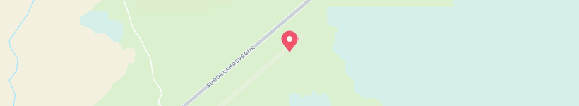 Map Of Steinasandur, Iceland, Sand Area