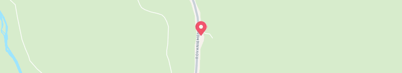 Map Of Laanilantulli, Finland, Road Bend