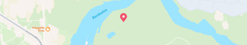 Map Of Øvermoen, Norway, Moor