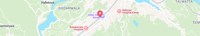 Map Of Frozsta, Kandy, Sri Lanka, Cafe
