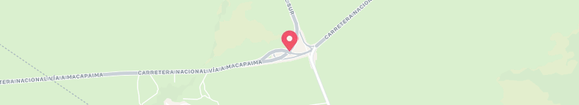 Map Of Distribuidor Los Pozos, Venezuela, Junction