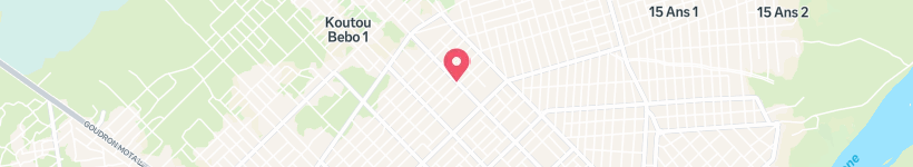 Map Of Chez Mme Manassé, Moundou, Chad, Restaurant