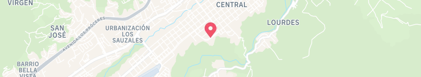 Map Of Trolcable Station, Merida, Venezuela, Transit Station