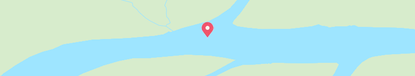 Map Of Caño Cojina, Venezuela, Distributary