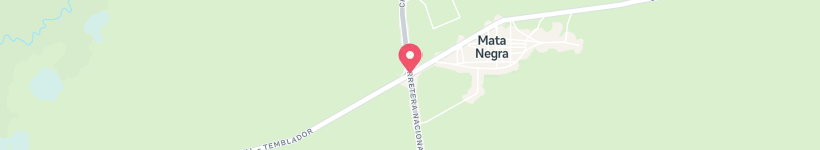 Map Of Cruce De Mata Negra, Venezuela, Junction
