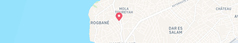 Mapa Code-Bar, Conakry, Guinea, Restaurace